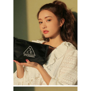 Túi Vải Đựng Mỹ Phẩm 3CE Pouch Black