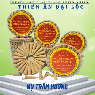 [Hộp 72Viên] Nụ Trầm Hương Thiên Ân Đại Lộc, Chuẩn Trầm,Cam Kết 100% Tự Nhiên