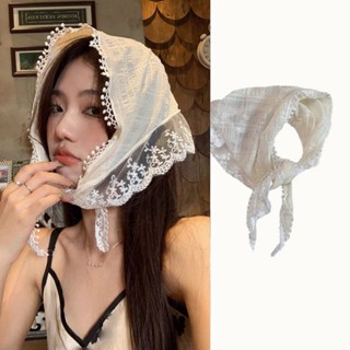 Khăn trùm đầu kiểu turban bandana khăn chùm buộc đầu choàng lụa tiểu thư cho nữ đẹp Hàn Quốc hottrend iLita