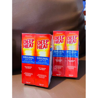 Dầu xoa bóp deepheat original heat rub 140g - hàng úc