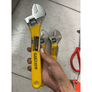 Mỏ lết tay dạ Vàng 250mm 10”