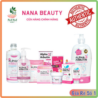 🔻 FREESHIP 🔻 BỘ SẢN PHẨM DƯỠNG TRẮNG TOÀN THÂN Alpha Arbutin 3 Plus Thái Lan