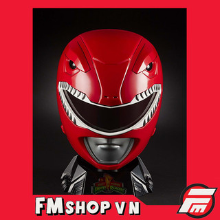 MÔ HÌNH CHÍNH HÃNG LIGHTNING COLLECTION MMPR RED RANGER HELMET (CÓ SẴN)