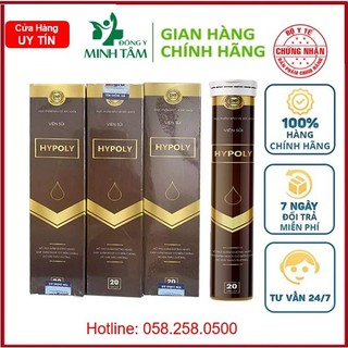 Viên sủi hypoly 👍 ❤️ hypoly hỗ trợ đường huyết