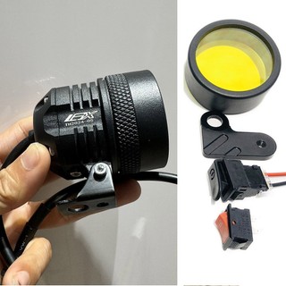 Đèn Trợ Sáng L6X Gắn Xe Máy 12V Ánh Sáng Trắng [ Kèm Phụ Kiện ]