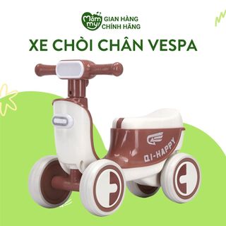  Xe chòi chân vespa cho bé Mămmy, xe thăng bằng có đèn, có nhạc