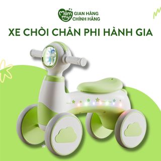  Xe chòi chân phi hành gia Mămmy có đèn và nhạc cho bé