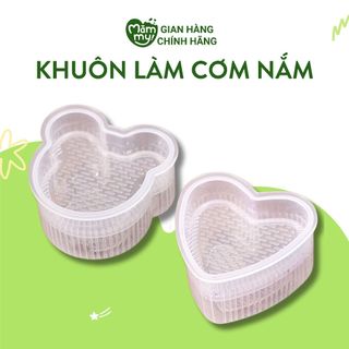  Khuôn làm cơm nắm Mămmy cho bé nhiều hình dễ thương