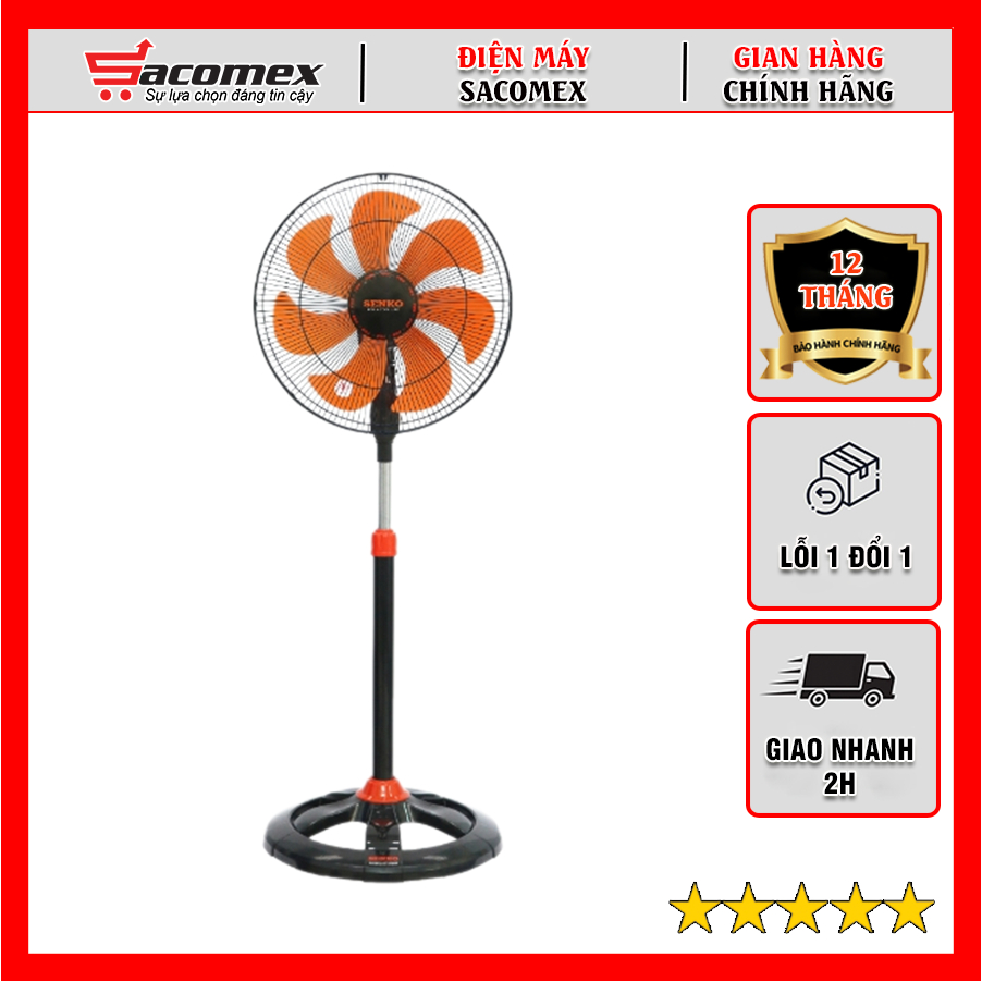 Quạt đứng Senko DTS1607 - Hàng chính hãng, freeship khu vực nội thành