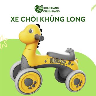 Xe chòi chân khủng long Mămmy cao cấp có nhạc đèn cho bé siêu dễ thương