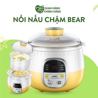 Nồi nấu cháo chậm bear 0.8l