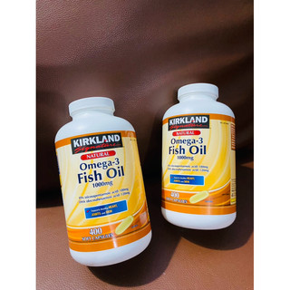  Viên uống Dầu Cá Kirkland Fish Oil Omega 3 - Bổ Mắt Tốt Tim Mạch 400 Viên - Hàng Úc 