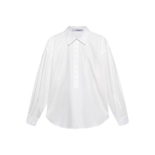 Áo sơ mi trắng tay phồng chính hãng 67% - pullover 9 button shirt