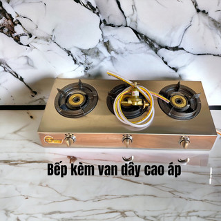 Bếp Gas Khè 3 lò Maxchef MC303CN