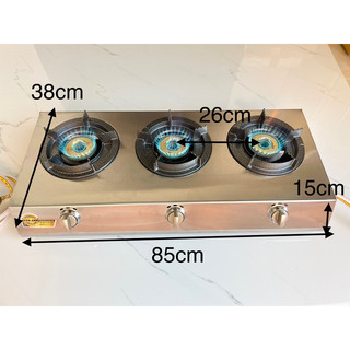 Bếp Gas Khè 3 lò Maxchef MC303CN