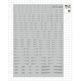 Decal nước Hobby Mio Custom Vol.03