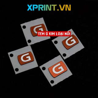 Sticker kim loại G-Master, dán trang trí cho ống kính máy ảnh Canon, Nikon, Sony, Fujifilm...
