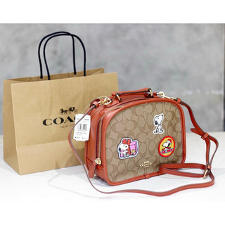 Túi nữ COACH CE847 Peaunts spoony Deal này giá hời , chất siêu đẹp, full tag check mã các kiểu
