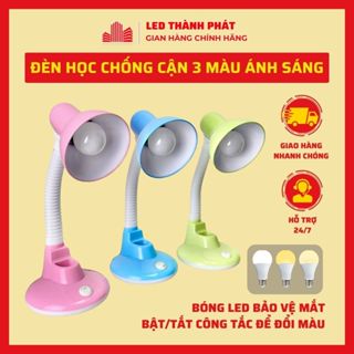 Đèn học để bàn DESK LAMP 3 màu ánh sáng , chống cận nhỏ gọn tiết kiệm điện , bảo vệ thị lực