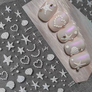 Sticker lụa dán móng, sticker dán móng đi biển cực đẹp