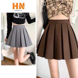 Chân váy tennis, chân váy ngắn xòe phong cách ullzanng hàn quốc nữ đẹp cạp cao bassic a23 01 - hn