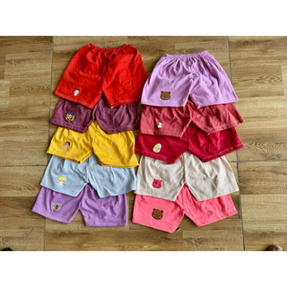 Combo 10 Quần Chục Đùi cotton cho bé trai bé gái 5-17kg