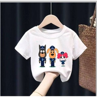 Áo thun cho bé. in hình 3 nhân vật hoạt hình siêu đẹp