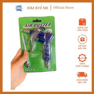 Súng thổi bụi im loại bằng khí nén 989 màu xanh