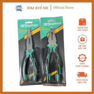 Combo 2 kìm điện, kìm nhọn 8inch (200mm)