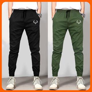 Quần Jogger Kaki Nam Nữ - Quần kaki lưng thun co giãn có dây rút, ống chân bo thun thoải mái - Phong cách trẻ trung