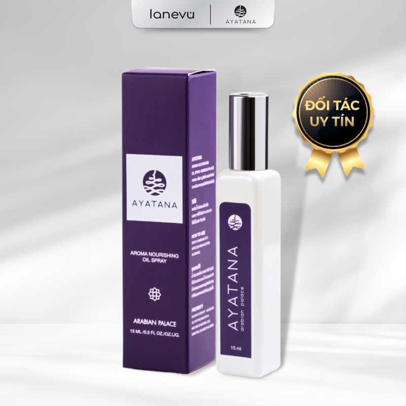 Tinh Dầu Therapy Dạng Xịt AYATANA - Hương Arabian Palace (Thư giãn)