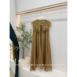 Váy cổ tầng sm