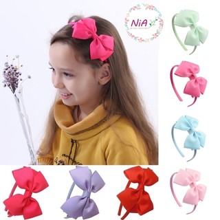 Cài nơ ruy băng gân đính nơ lớn dễ thương cho bé gái PK190