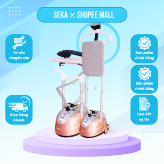 Bàn Là Cây Hơi Nước Đứng SEKA SK479 Kèm Bàn Ủi Công Suất 2000W Dễ Dàng Sử Dụng, Phù Hợp Nhiều Loại Vải