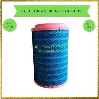 Lọc gió xe tải Howo 371, 375, xe khách Weichai giường nằm, Jac 5 chân, KT 28X41, Hàng xịn