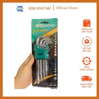 Lục giác bi ngắn GOFUTHER thép CRV siêu chắc chắn