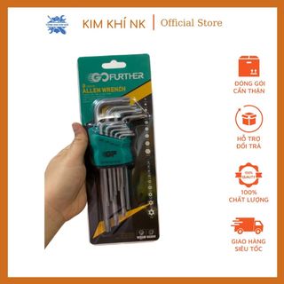 Lục giác hoa thị ngắn có 9 chi tiết chính hãng GOFuther thép CRV siêu chịu lực