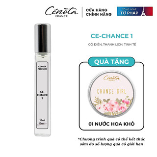 Tinh dầu nước hoa cenota - chance 1, cổ điển, thanh lịch, tinh tế 10ml