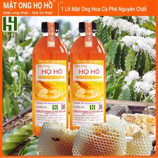 1 lít mật ong hoa cafe nguyên chất - Mật ong Họ Hồ - mật ong giúp tăng sức đề kháng 100% nguyên chất
