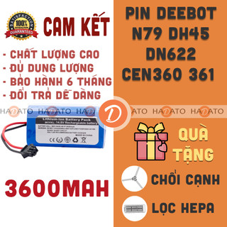 Pin robot Ecovacs Deebot U2 PRO N79 DN622 661 DH45 CEN360 eufy 11 11C 11S 11S MAX 12 15C 15C MAX 15T 25C ####