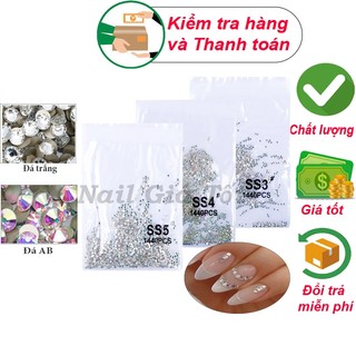 Đá chân lưới yhb size nhỏ, đá nail móng siêu sáng ss3 ss4 ss5