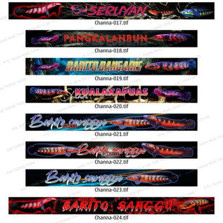 Tem dán viền hồ cá lóc - trang trí bể cá - tích hợp sẵn keo, dễ dàng sử dụng