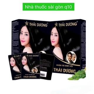 Dầu gội đen tóc thảo dược Thái dương Hộp 5 gói