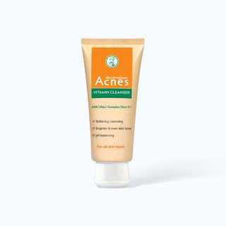 Kem rửa mặt sáng da mờ sẹo thâm Acnes Vitamin Cleanser 100g
