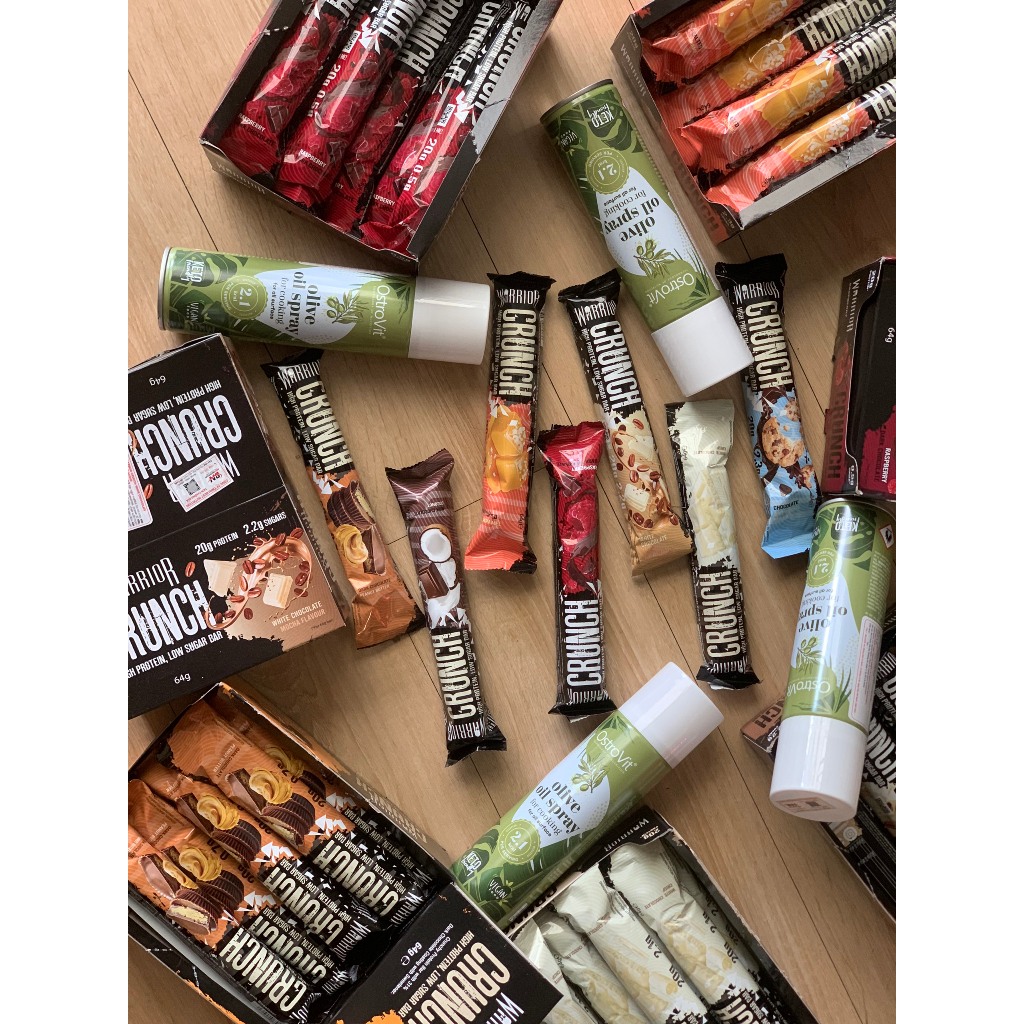 Hổ trợ ăn kiêng - Warrior Crunch Protein Bar