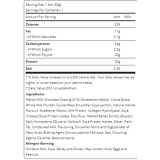 Hổ trợ ăn kiêng - Warrior Crunch Protein Bar