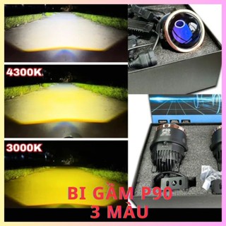 Đèn bi gầm 3.0 P90- ZedLight 3 Gam màu trong 1 bi.Chống nước, chống bụi tuyệt đối IP68.Bi gầm ô tô 12-24v / DC.