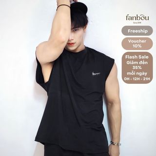 Áo Thun Nam Sát Nách Tanktop Gym_FANBOU