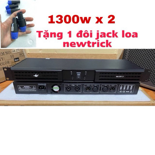 Đẩy 1U 2 kênh NA2x1.3 công suất ( 1300w + 1300w )