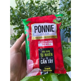 Xúc Xích Heo Ponnie THÙNG 20 GÓI (5 cây 35gr/gói)